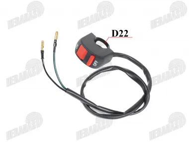 Power switch (engine kill) for motorcycle up to 50cc