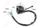 Switch assembly for quad bike, motorcycle left side lights/turns/signal 6+4+2PIN fits FR50, NAKED50, DB50PRO