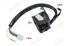 Switch assembly for scooter, moped 9+2+1PIN left side, ROMET ZETKA 124