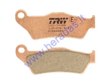 Brake pads ALFER AR, NO LIMIT, VR APRILIA MX, NA, PEGASO, RST, RX, SRV, SX  ATK 125 50-1300 1990-2020