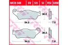 Brake pads ALFER AR, NO LIMIT, VR APRILIA MX, NA, PEGASO, RST, RX, SRV, SX  ATK 125 50-1300 1990-2020