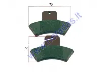 Brake pads for ATV quad bike motocycle