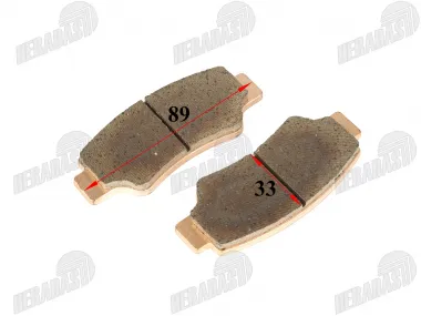 Kaladėlės stabdžių ATV keturračio motociklo galinės CFMOTO 7020-0810A0 500 600 800 1000 450S 450L 550