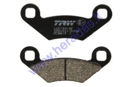 BRAKE PADS FOR MOTORCYCLE, QUAD BIKE ATV  POLARIS SPORTSMAN 500-800 2002-2011