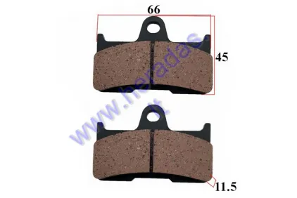 BRAKE PADS FOR ATV QUAD BIKE Yamaha, CF MOTO, Goes NHC