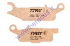 Brake pads E mark for ATV quad bike YAMAHA YFM 250/550/700 2006-2018