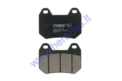 BRAKE PADS FOR MOTORCYCLE BMW K, R 1200 1998-2009