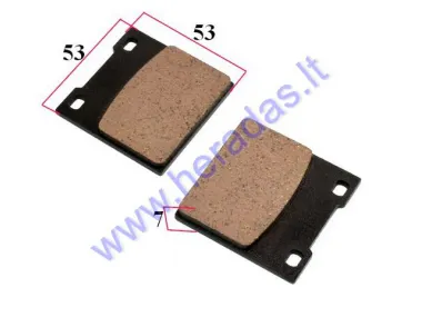 Brake pads for motorcycle KAWASAKI  SUZUKI