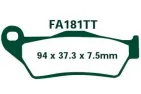 Brake pads for motorcycle KTM EXC 530,525 FA181TT