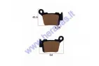 Brake pads for motorcycle KTM EXC 530,525 FA368
