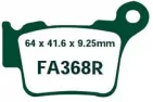 Brake pads for motorcycle KTM EXC 530,525 FA368R