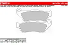 Brake pads for motorcycle KTM EXC 530,525, Husaberg,Aprilia50313030000, 50313030200