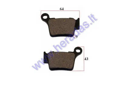 BRAKE PADS FOR MOTORCYCLE KTM EXC 530,525 Husqvarna