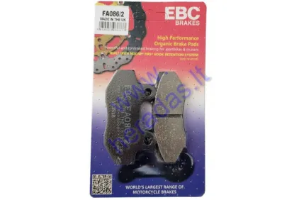 REAR BRAKE PADS FOR MOTOCYCLE  MOTOLAND 250cc  8,4mm thickness