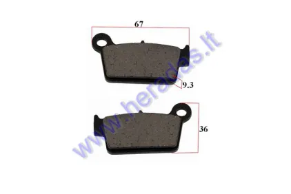 Brake pads for motorcycle  Yamaha, Suzuki, Aprilia