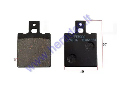Brake pads for scooter Aprilia, Ducati, Husqvarna,KTM
