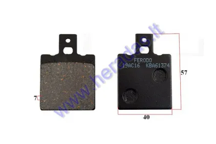 Brake pads for scooter Aprilia, Ducati, Husqvarna,KTM