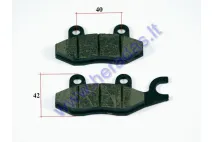 Brake pads for scooter