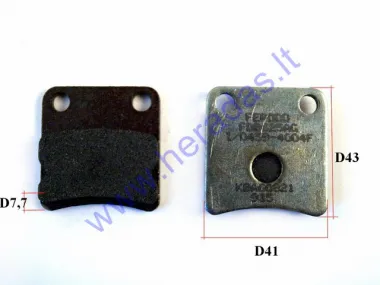 Brake pads for scooter