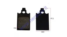 Brake pads for scooter Yamaha/Malaguti