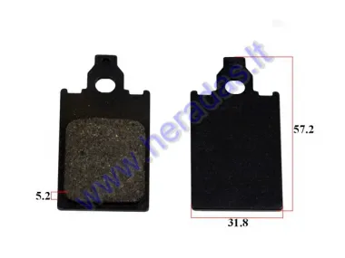 Brake pads for scooter Yamaha/Malaguti