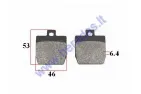 Brake pads for scooter Yamaha/MBK