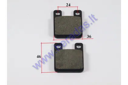 Brake pads for scooter