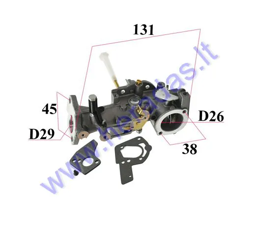 Carburetor for Briggs & Stratton 130202 112202 112232 134202