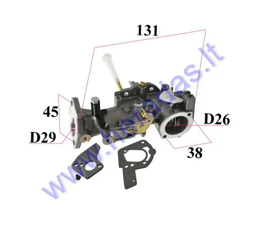 Carburetor For Briggs & Stratton Part 498298 692784