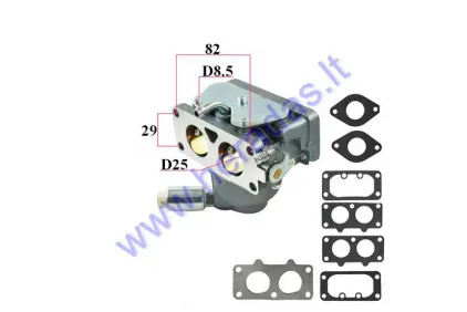 CARBURETOR FOR BRIGGS STRATTON 791230 ENGINE  699709 499804