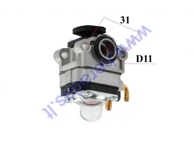 Karbiuratorius GX22 krūmapjovei trimeriui