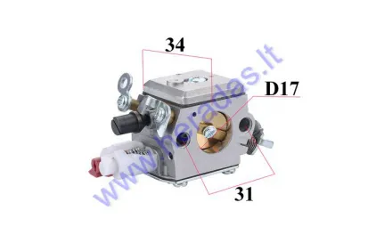 Karbiuratorius HUSQVARNA-357/357XP, 359/359XP pjūklui   505203001    505203002