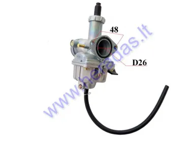 CARBURETOR FOR QUAD BIKE 125cc PZ26 157FMI