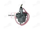 Carburetor for quad bike, motorcycle 125cc PZ26 LIFAN EDURO suction with a cable