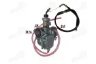 Carburetor for quad bike, motorcycle 125cc PZ26 LIFAN EDURO suction with a cable