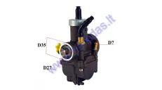 Carburetor for ATV QUAD BIKE for 250cc engine  PZ30 controlled by a rope