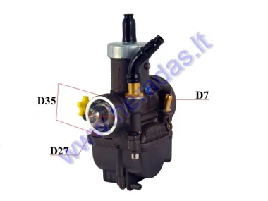 Carburetor for ATV QUAD BIKE for 250cc engine  PZ30 controlled by a rope
