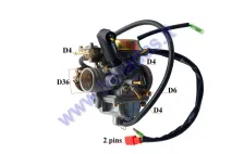 Carburetor for quad bike, motorcycle, karting 300-400cc GY6 CVK 30mm Naraku Racing