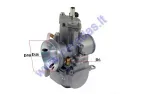 Carburetor for quad bike, motorcycle, scooter 50-250cc PWK 21mm 8647 D22/35 D46/50