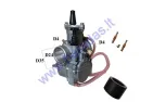 CARBURETOR FOR QUAD BIKE, MOTORCYCLE, SCOOTER 50-250CC PWK 24MM 8648 D25/35 D46/50