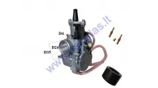 CARBURETOR FOR QUAD BIKE, MOTORCYCLE, SCOOTER 50-250CC PWK 24MM 8648 D25/35 D46/50