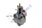 Carburetor for quad bike, motorcycle, scooter 50-250cc PWK 28mm 8649 D28/35 D48/50 2T