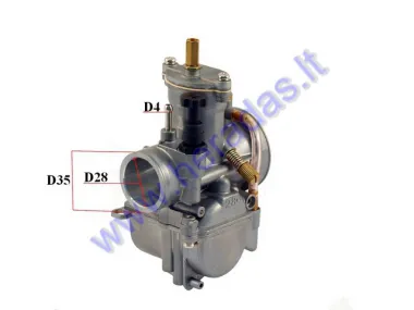 Carburetor for quad bike, motorcycle, scooter 50-250cc PWK 28mm 8649 D28/35 D48/50 2T