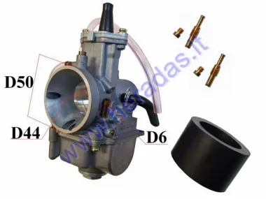 Carburetor for quad bike, motorcycle, scooter 50-250cc PWK 28mm  D28/35 D44/50