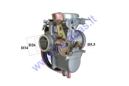 Carburetor for motorcycle, quad bike PD26 26mm Suzuki GN125 GS125 EN125  13200-26H60-000  BS26