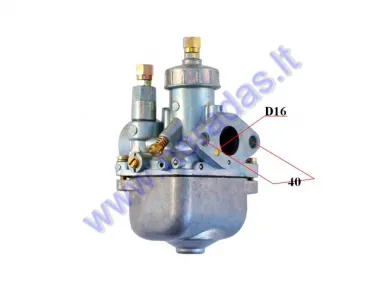 CARBURETOR FOR MOPED, MOTOCYCLE 50cc Simson S51, S70 16N1-11 0.72mm