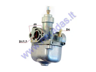 CARBURETOR FOR MOPED MOTORCYCLE 70cc Simson S70 16N3-5 0.72mm