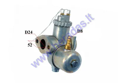 Karbiuratorius mopedo motociklo PWK 34 Pegaz, WSK 175, Junak D34