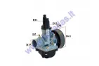 Carburetor for scooter Minarelli AM6 R.2633PHBG 21  60-90cc 21mm