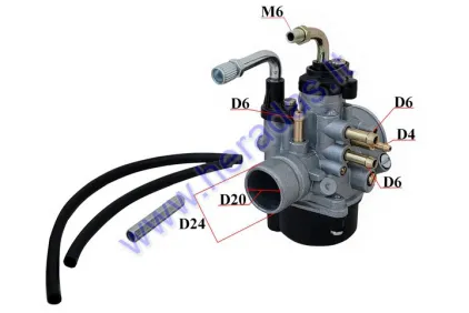Carburetor for scooter Minarelli PHVA TS 17,5mm 1389 D35 D24